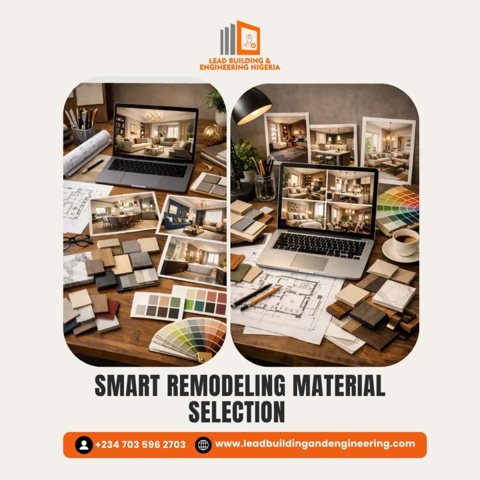 smart remodeling material selection