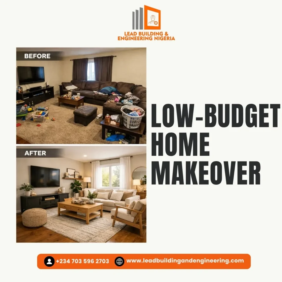 low-budget home makeover